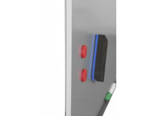 Whiteboard Rocada Skinpro 75x115cm grijs gelakt