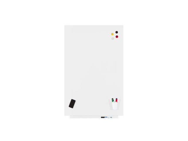 Whiteboard Rocada Skinpro 75x115cm wit gelakt