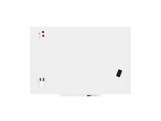 Whiteboard Rocada Skinpro 100x150cm wit gelakt