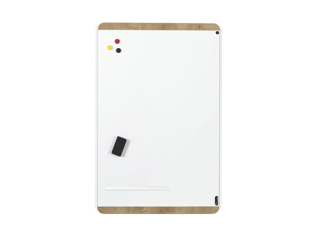 Whiteboard Rocada Natural 75x115cm wit