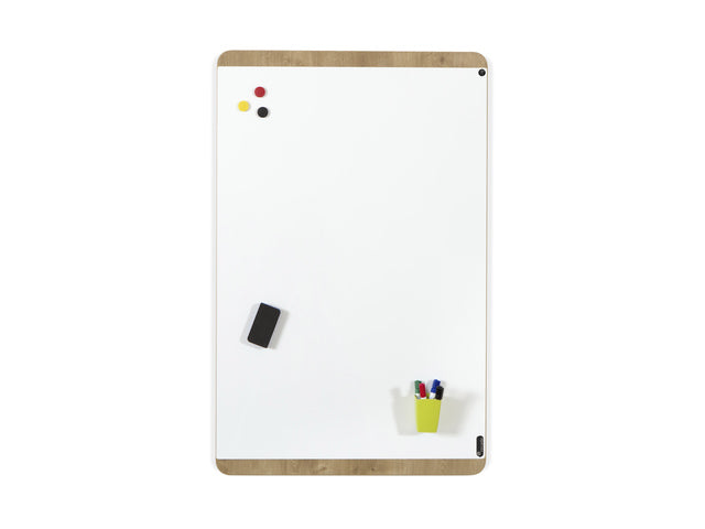 Whiteboard Rocada Natural 75x115cm wit
