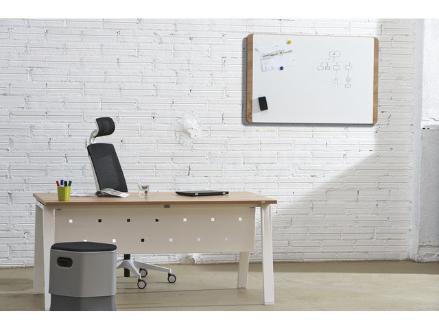Whiteboard Rocada Natural 75x115cm wit