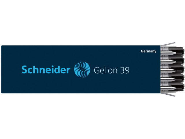 Vulling gelpen Schneider Gelion 39 / Gelion+ schrijfbreedte 0,4mm zwart