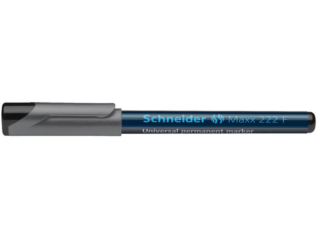 Universele marker Schneider Maxx 222 F permanent zwart