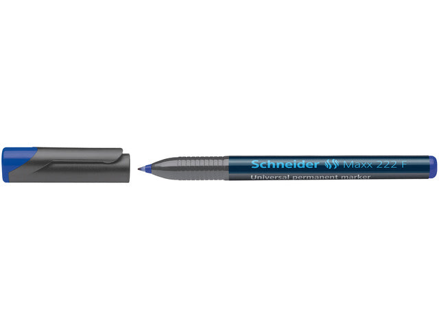 Universele marker Schneider Maxx 222 F permanent blauw