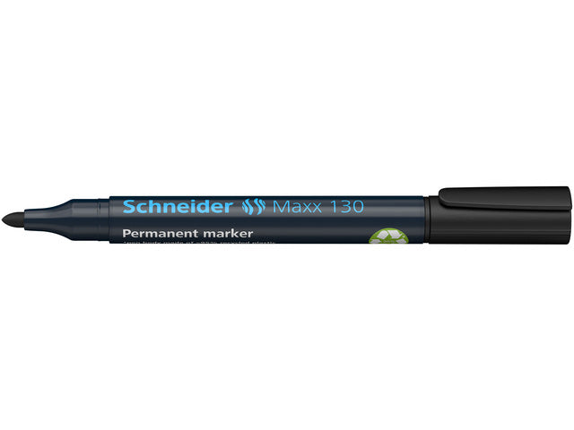 Marker Schneider Maxx 130 permanent runder Punt schwarz