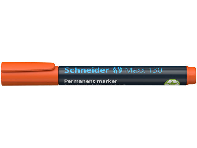 Marker Schneider Maxx 130 permanente ronde punt oranje