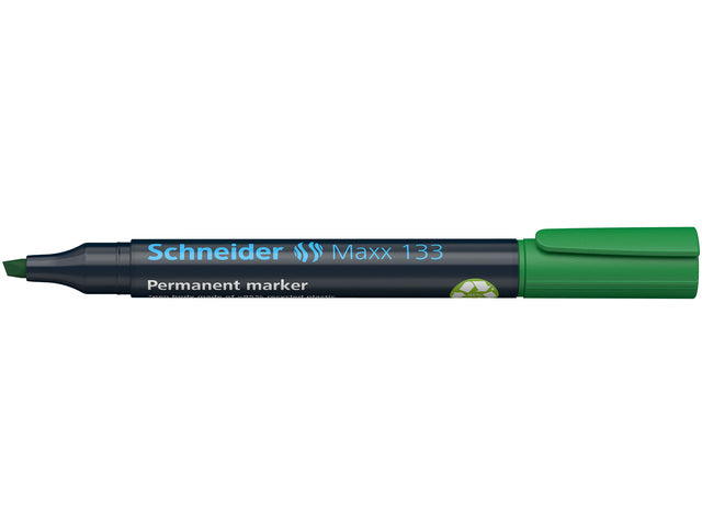 Marker Schneider Maxx 133 permanent beitelpunt grün