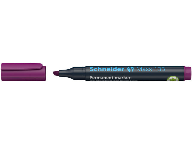 Marker Schneider Maxx 133 permanent beitelpunt paars