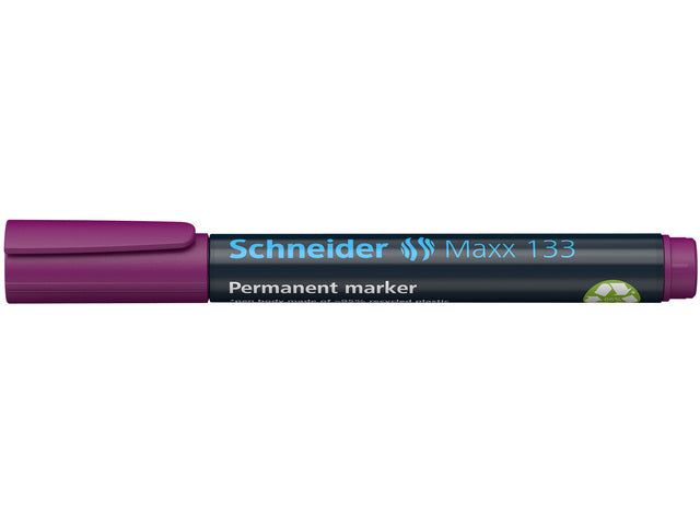 Marker Schneider Maxx 133 permanent beitelpunt paars