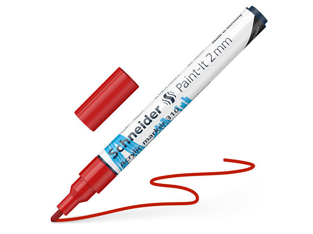 Acryl Marker Schneider Paint-it 310 2mm rood