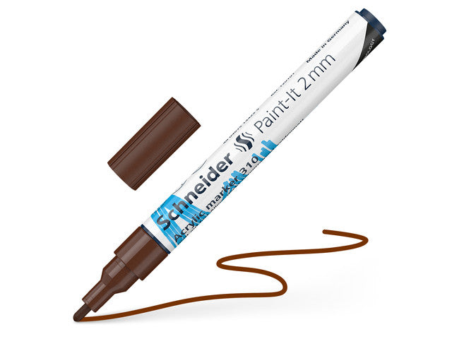 Acryl Marker Schneider Paint-it 310 2mm bruin