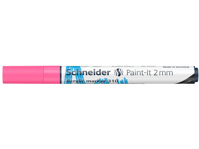 Acryl Marker Schneider Paint-it 310 2mm roze