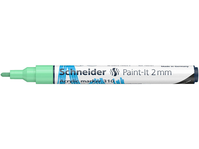 Acryl Marker Schneider Paint-it 310 2mm pastel groen