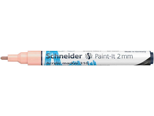Acryl Marker Schneider Paint-it 310 2mm abrikoos