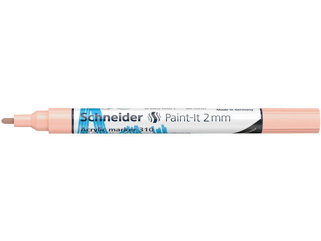 Acryl Marker Schneider Paint-it 310 2mm abrikoos