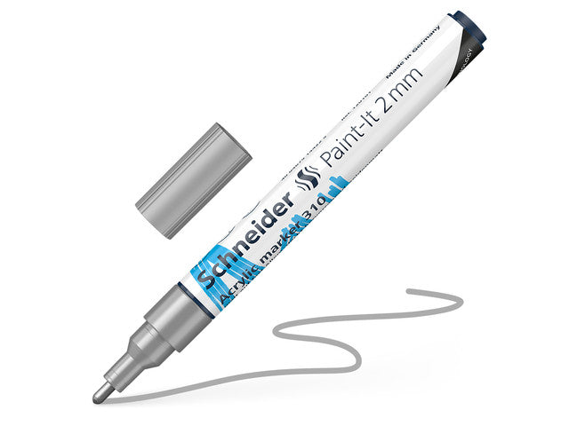 Acrylstift Schneider Paint-it 310 2mm zilver