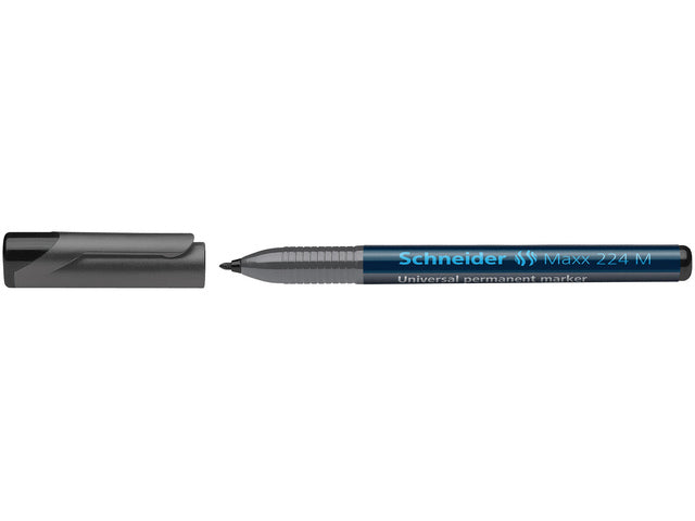 Universele marker Schneider Maxx 224 M permanent zwart