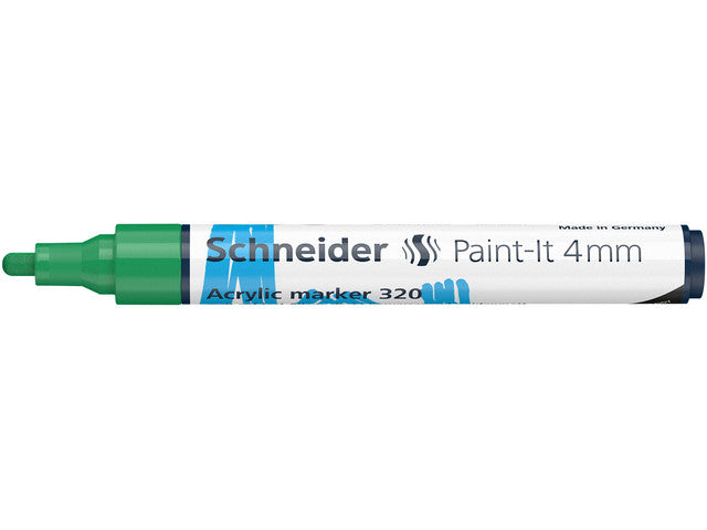 Acrylstift Schneider Paint-it 320 4mm groen