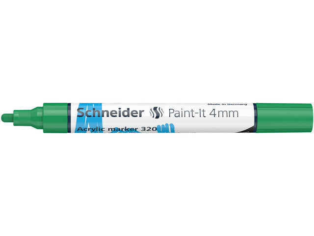 Acrylstift Schneider Paint-it 320 4mm groen