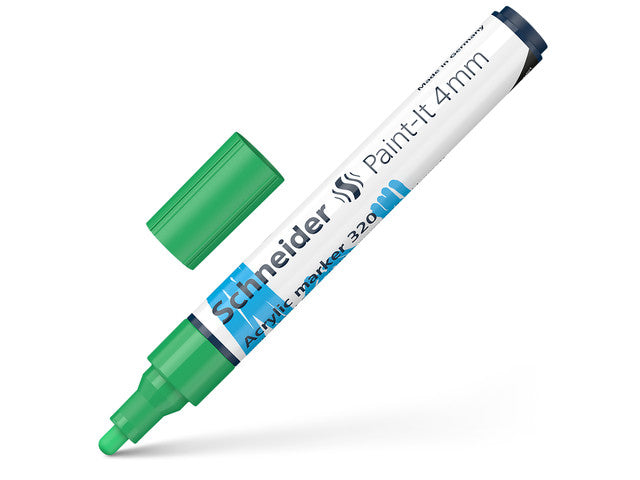 Acrylstift Schneider Paint-it 320 4mm groen