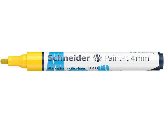 Acryl Marker Schneider Paint-it 320 4mm geel
