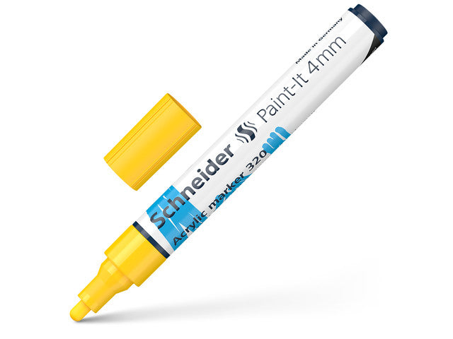 Acryl Marker Schneider Paint-it 320 4mm geel