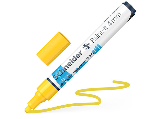 Acryl Marker Schneider Paint-it 320 4mm geel