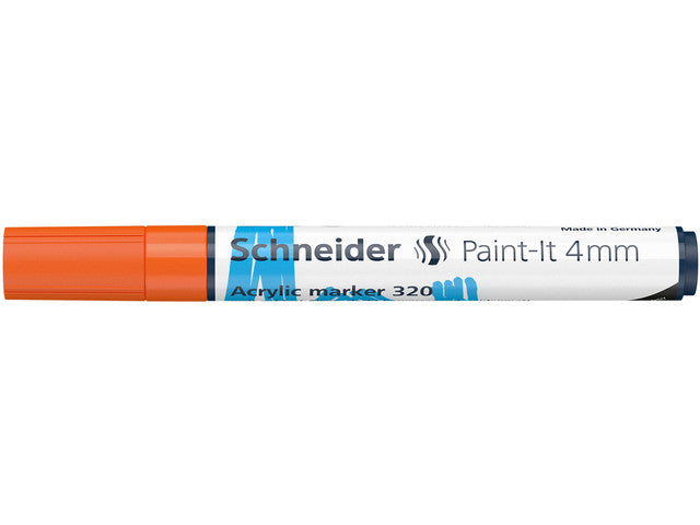 Acrylstift Schneider Paint-it 320 4mm oranje