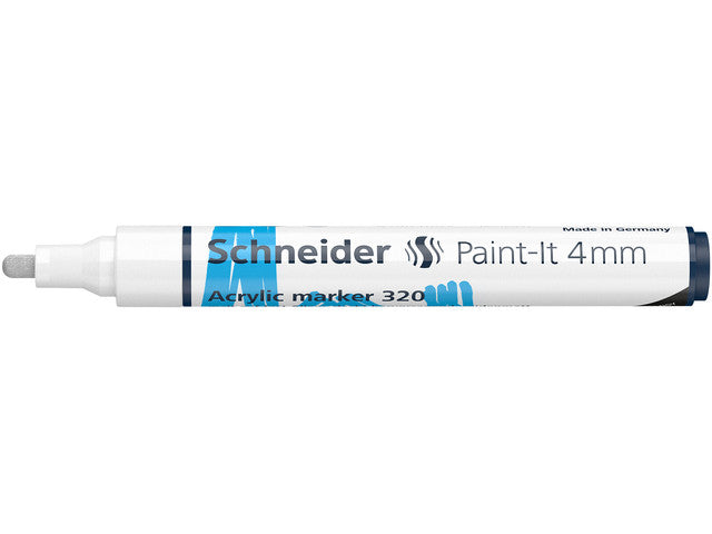 Acryl Marker Schneider Paint-it 320 4mm wit
