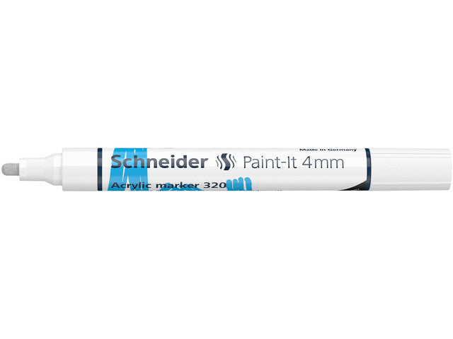 Acryl Marker Schneider Paint-it 320 4mm wit