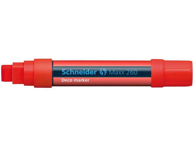 Krijtmarker Schneider Maxx 260 rood
