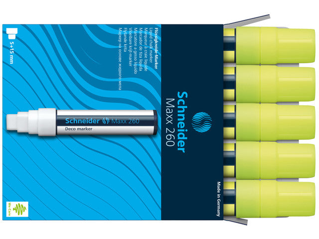 Krijtmarker Schneider Maxx 260 fluorstaal