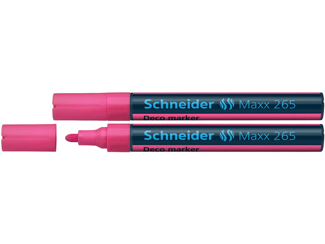 krijtstift Schneider Maxx 265 roze. Set á 2x