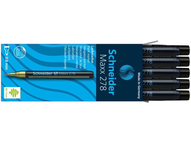 Lackmarker Schneider Maxx 278 0,8mm schwarz