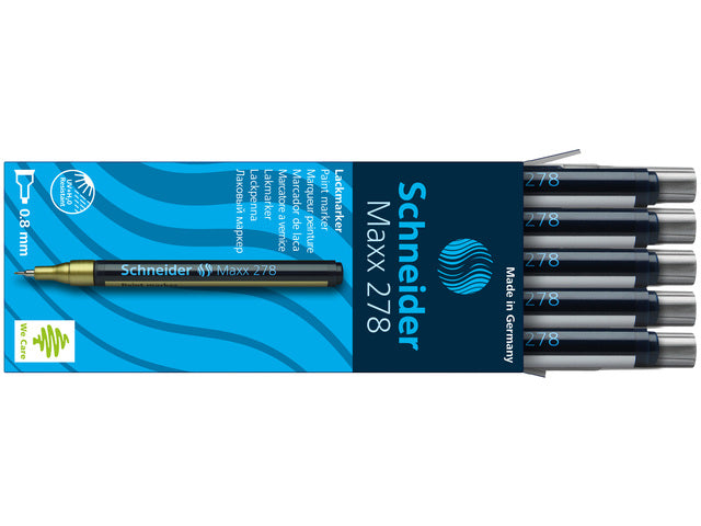 Lakmarker Schneider Maxx 278 0,8mm Silber