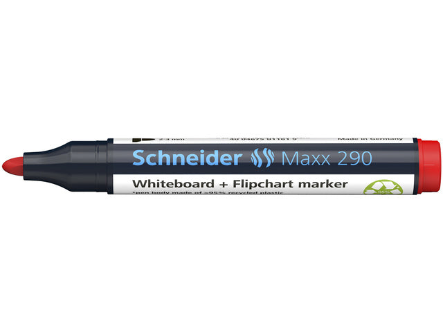 Boardmarker Schneider Maxx 290 ronde punt rood