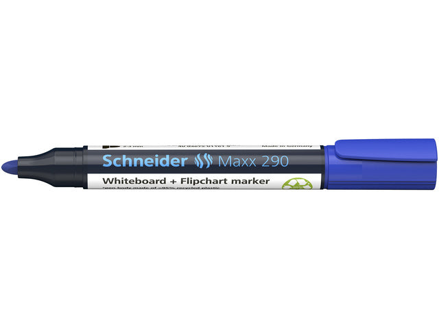 Boardmarker Schneider Maxx 290 runder Punt blauw