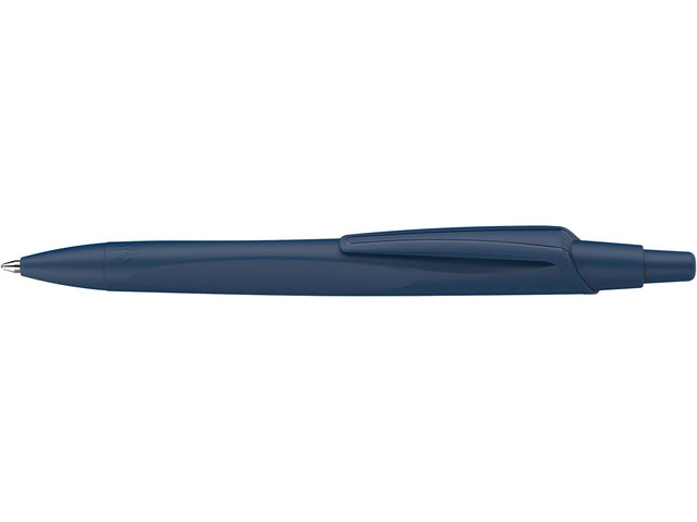 Balpen Schneider Reco donker blauw, schrijfkleur: blauw