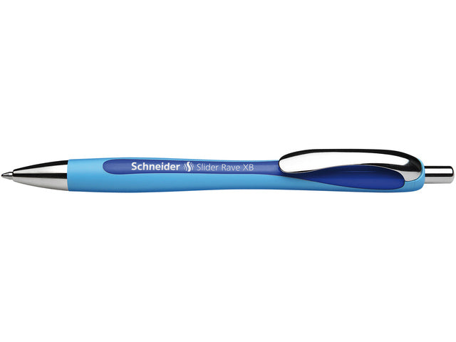 Balpen Schneider Slider Rave XB 1,4mm blauw-donkerblauw