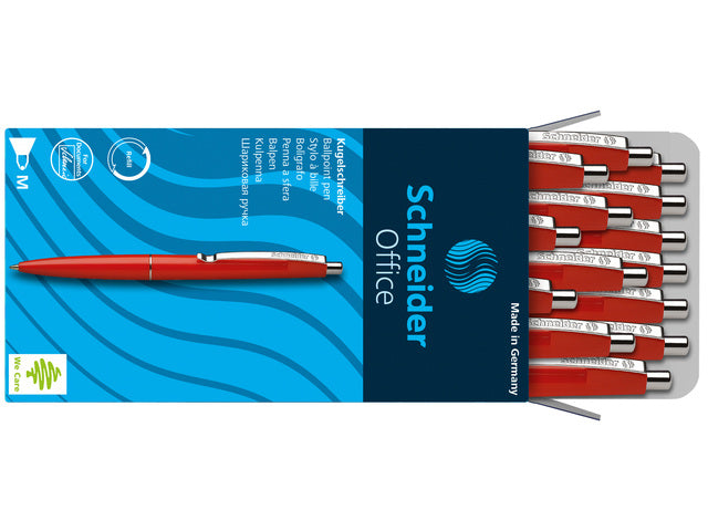 Balpen Schneider Kantoor rood