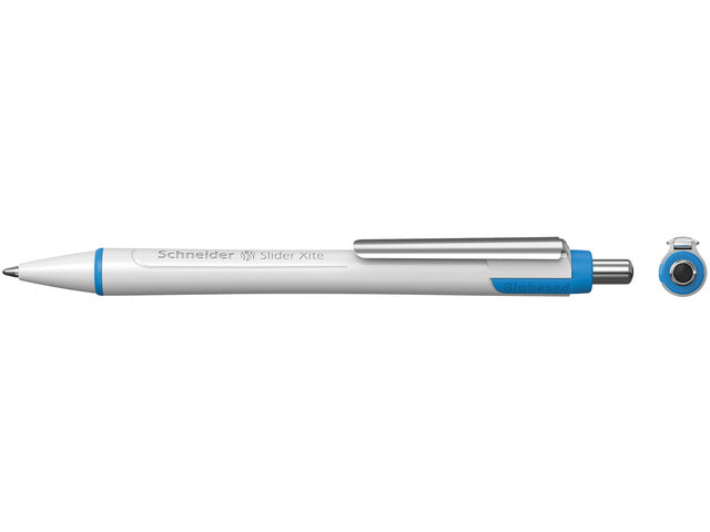 Balpen Schneider Slider Xite XB 1,4mm wit-zwart