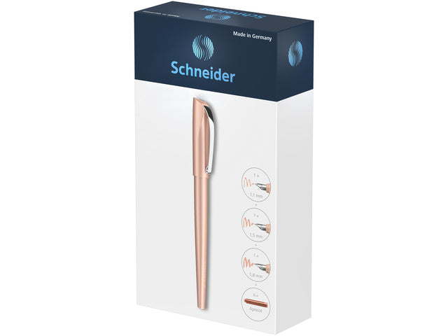 Geschenkdoos Kalligrafie Schneider Callissima Abrikoos
