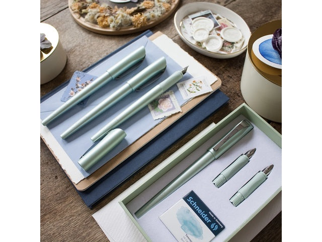 Geschenkdoos Kalligrafie Schneider Callissima Mint