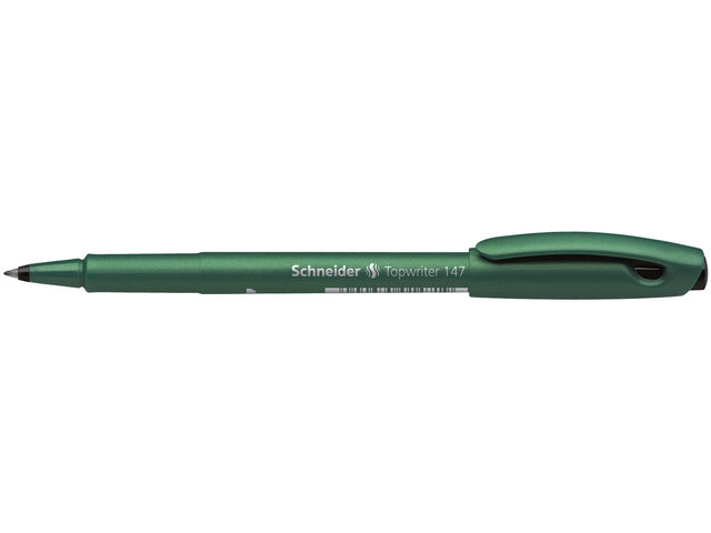 Vezelpen Schneider Topwriter 147 0,6 mm zwart