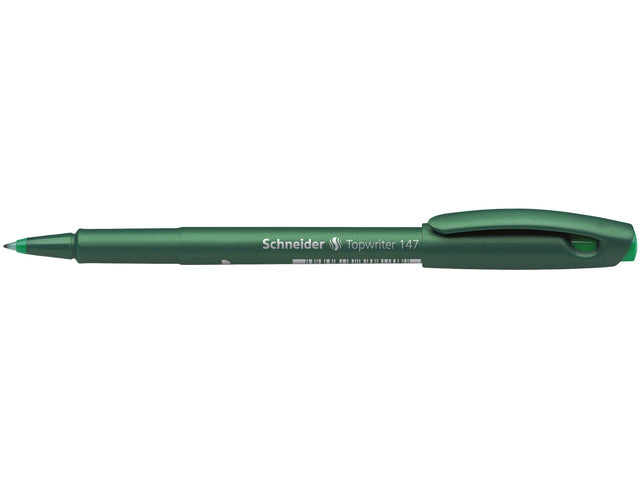 Vezelpen Schneider Topwriter 147 0,6 mm groen