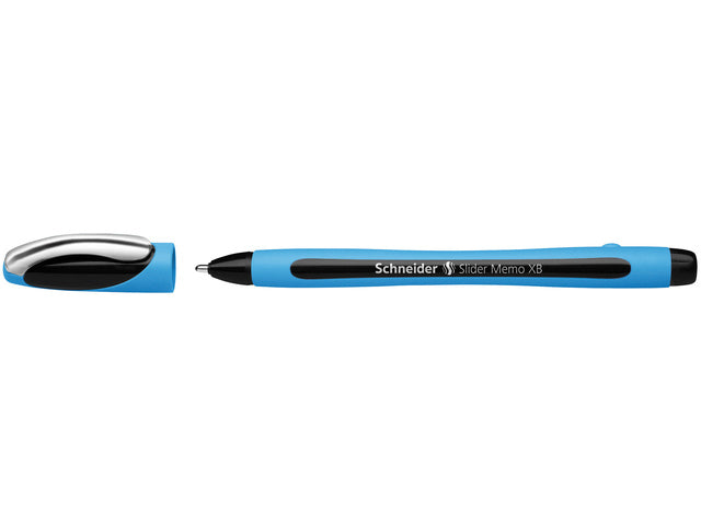Balpen Schneider Slider Memo XB 1,4mm kogelbreedte zwart