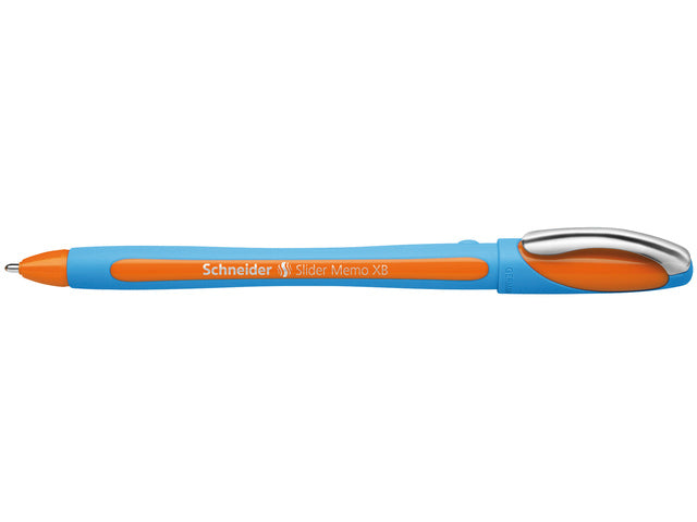 Balpen Schneider Memo XB 1,4mm kogelbreedte oranje doos 10 stuks