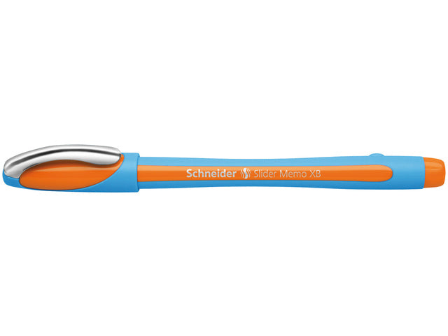 Balpen Schneider Memo XB 1,4mm kogelbreedte oranje doos 10 stuks
