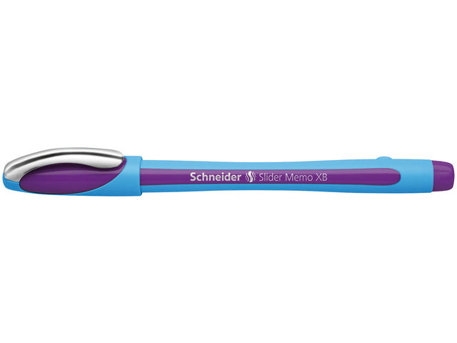 Balpen Schneider Slider Memo XB 1,4mm kogelbreedte violet